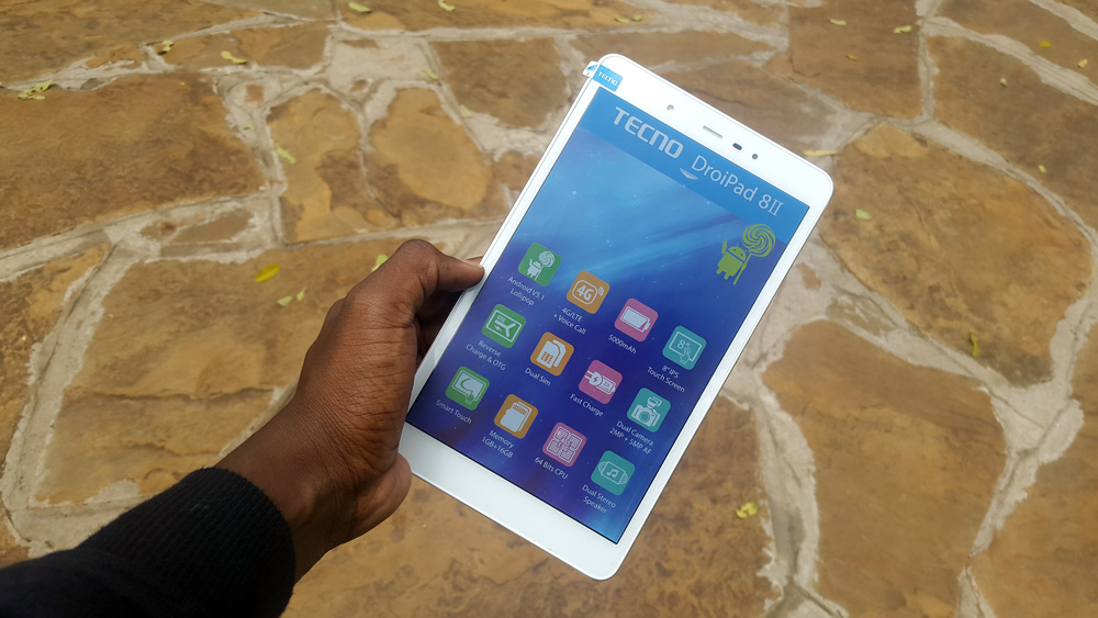 Tecno Droipad 8II specifications