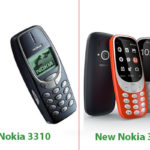 New and Old Nokia 3310